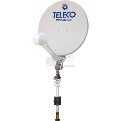 Antenne satellite manuelle Voyager G3 seule